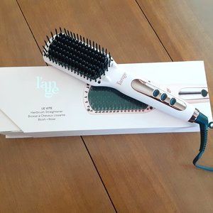 L'ange Hair Le Vite Blush Hairbrush Straightener Hot Brush Pink / Blush